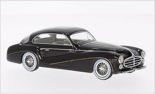 Delahaye 235 Coach 1/43 Chromes Pillarless Saoutchick metallise rouge RHD 1952 miniature