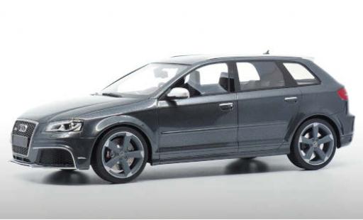Audi RS3 1/18 DNA Collectibles Sportback (8P) metallise grise 2011 miniature