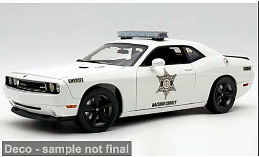 Dodge Challenger 1/18 ACME SRT 8 2010 Hazzard County Sheriff 1:18 miniature