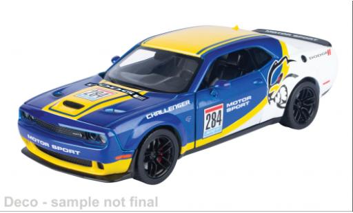 Dodge Challenger 1/24 Motormax SRT Hellcat Widebody 2018 #284 1:24 miniature