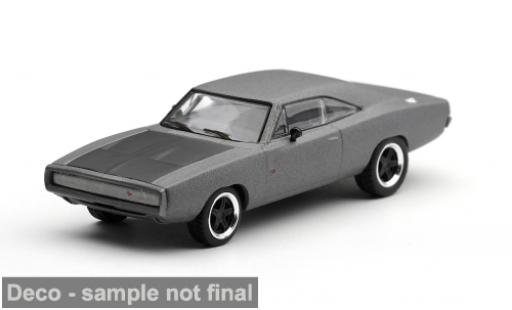 Dodge Charger 1/64 Mini GT grise/noire 2011 Fast &amp; Furious V 1:64 miniature