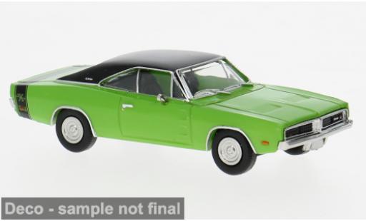 Dodge Charger 1/87 Brekina verte/noire 1969 1:87