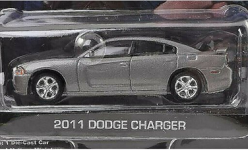 Dodge Charger Berline 1/64 Greenlight grise CSI: Las Vegas 2011 miniature