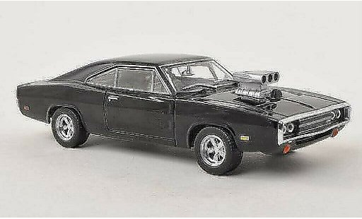 Dodge Charger R/T 1/43 Greenlight noire Fast & Furious 1970 miniature