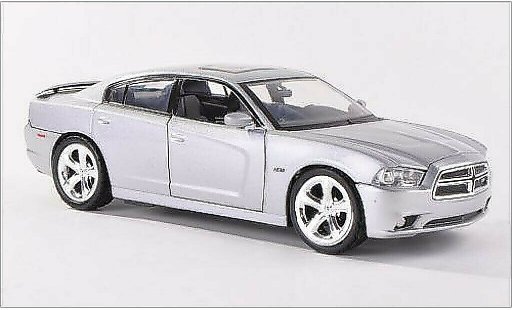Dodge Charger R/T 1/24 Motormax grise 2011 miniature