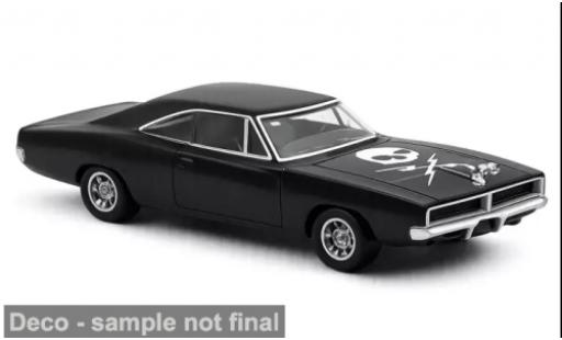 Dodge Charger 1/43 Norev noire 1969 1:43 miniature