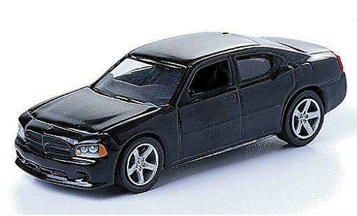 Dodge Charger Berline 1/64 Greenlight noire aus der TV-Serie CSI Miami 2008 miniature