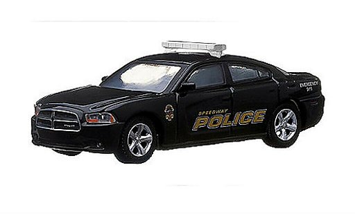 Dodge Charger police 1/64 Greenlight Speedway Indiana (USA) 2012 miniature