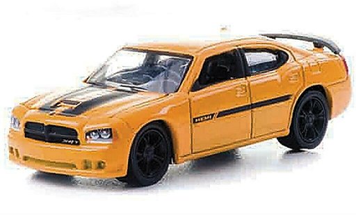 Dodge Charger SRT 1/64 Greenlight SRT8 Custom jaune/noire avec Zusatzfelgen 2010 miniature