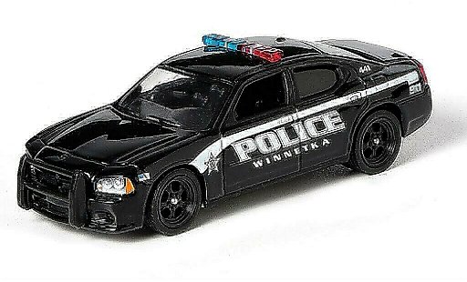 Dodge Charger police 1/64 Greenlight Winnetka IL 2010 miniature