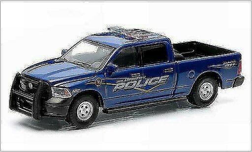 Dodge RAM police 1/64 Greenlight 1500 Wilmington 2014 miniature