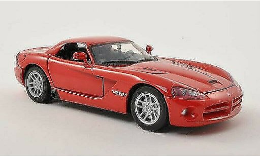 Dodge Viper SRT 10 1/24 Motormax - Hard Top rouge 2003 miniature