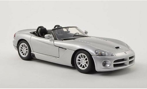 Dodge Viper SRT 10 1/18 Motormax - grise 2003 miniature