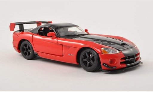 Dodge Viper ACR 1/24 Burago SRT10 rouge/noire miniature