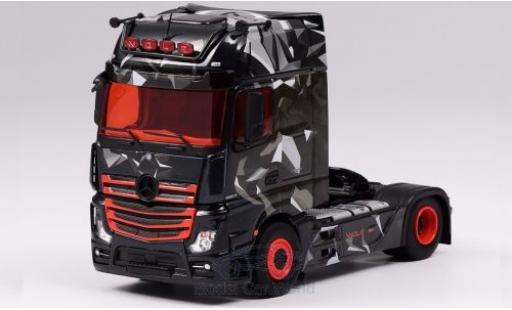 Mercedes Actros 1/43 Eligor 2 1863 Gigaspace noire/Dekor Wolf miniature