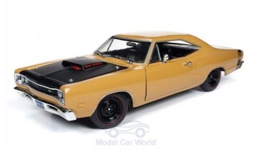 Miniature Dodge Coronet 1/18 Ertl Super Bee beige/noire 1969 Dodge Coronet 1/18 Ertl Super Bee beige/noire 1969 miniature