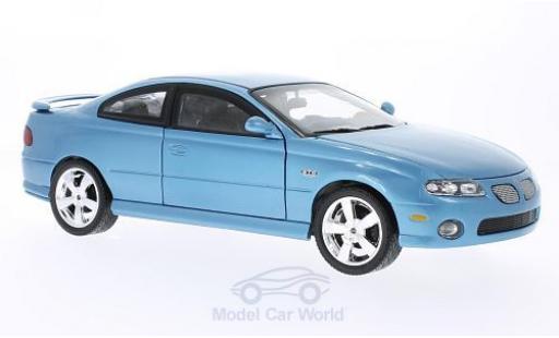 Miniature Pontiac GTO 1/18 Ertl metallise bleue 2004 Pontiac GTO 1/18 Ertl metallise bleue 2004 miniature