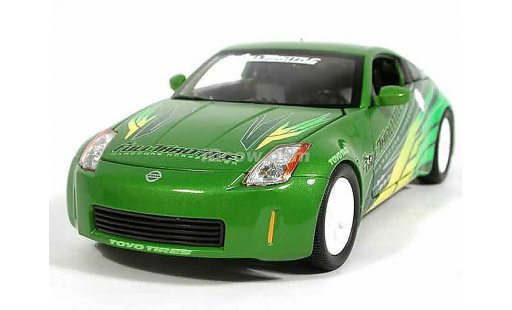 Nissan 350Z Base 1/18 Ertl 2003 THE FAST AND THE FURIOUS miniature