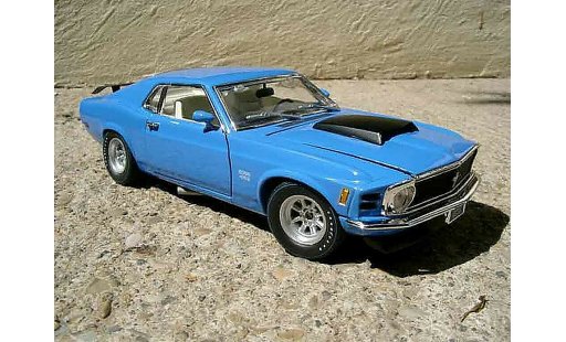 Ford Mustang Boss 429 1/18 Motormax  miniature