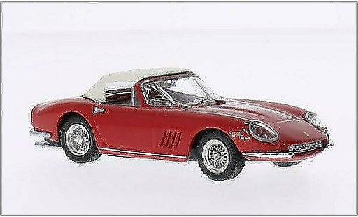 Ferrari 275 GTB 1/43 Best Spyder N.A.R.T. rouge/beige 1967 miniature