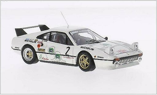 Ferrari 308 GTB 1/43 Best No.2 Team Michelotto Monza 1983 miniature