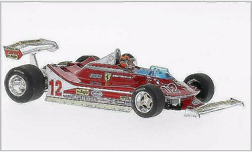 Ferrari 312 T4 1/43 Brumm No.12 Scuderia GP Holland 1979 miniature
