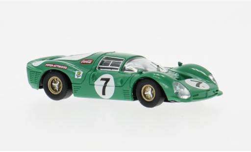 Ferrari 330 1/87 Brekina P3 Kyalami 1967 #7 D.Piper/R.Attwood 1:87 miniature