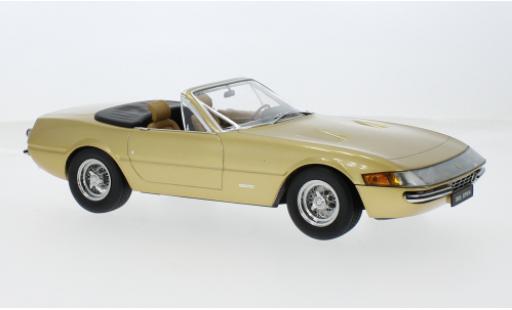 Ferrari 365 1/18 KK Scale GTS/4 Daytona Spider beige 1969 1:18 miniature