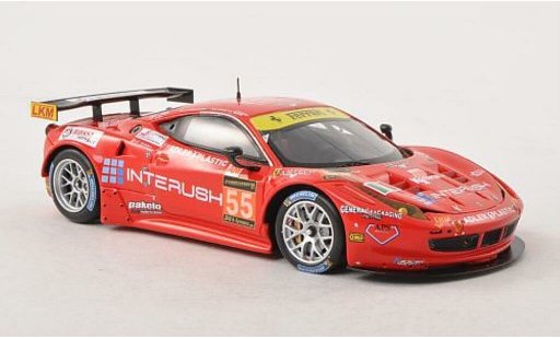 Ferrari 458 Italia GT2 1/43 Fujimi No.55 AF Corse 24h Le Mans 2013 /L.Case miniature