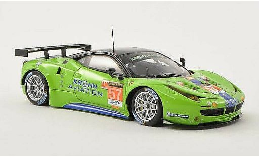 Ferrari 458 Italia GT2 1/43 Fujimi No.57 Khron Racing 24h Le Mans 2013 /N.Mediani miniature