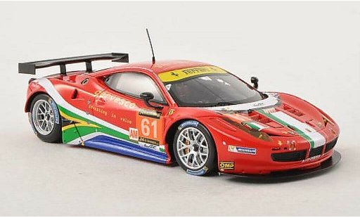 Ferrari 458 Italia GT2 1/43 Fujimi No.61 AF Corse 24h Le Mans 2013 /M.Cioci miniature
