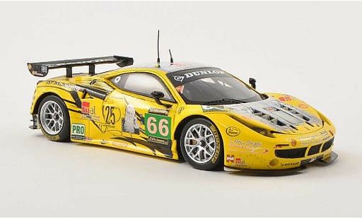 Ferrari 458 Italia GT2 1/43 Fujimi No.66 JMW Motorsport 24h Le Mans 2013 /A.T miniature
