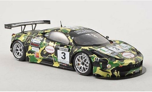 Ferrari 458 Italia GT3 1/43 Fujimi No.3 Auto /AF Corse Macau GT Cup 2012 miniature