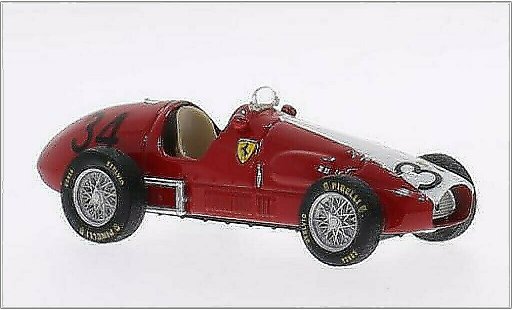 Ferrari 500 F2 1/43 Brumm No.34 Scuderia Svizzera Espadon GP Allemagne 1953 miniature
