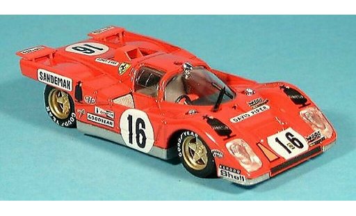 Ferrari 512 M 1/43 Brumm 4th Scuderia David Piper Craft-Wier miniature