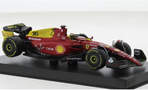 Ferrari F1 1/43 Burago -75 Formel 1 GP Monza 2022 Scuderia #16 C.Leclerc 1:43 Bburago miniature