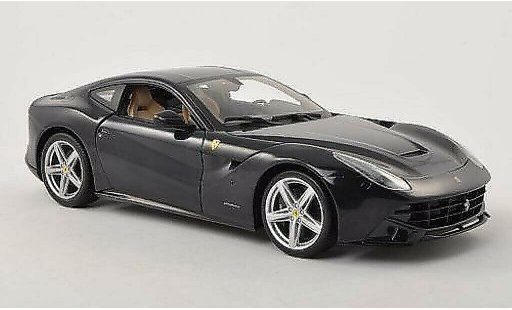 Ferrari F12 Berlinetta 1/18 Hot Wheels 2 bleu miniature