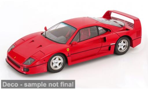 Ferrari F40 1/12 KK Scale rouge 1987 1:12 miniature