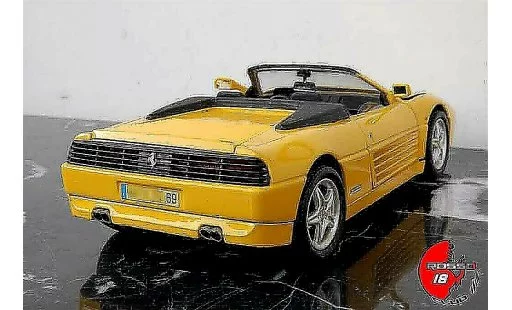 Ferrari 348 Spider 1/18 Mira jaune miniature