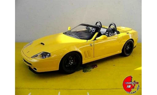 Ferrari 550 Barchetta 1/18 Hot Wheels monegasque l292 miniature
