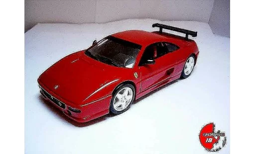 Ferrari F355 Berlinetta 1/18 Hot Wheels challenge rouge miniature
