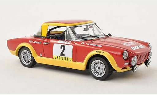 Fiat 124 Abarth 1/43 Vitesse No.2 Rally Portugal 1974 /A.Bernacchini miniature
