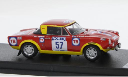 Fiat 124 1/43 Trofeu Abarth Rallye Rallye WM 1000 Lakes Rallye 1974 M.Oksala/T.Aho 1:43