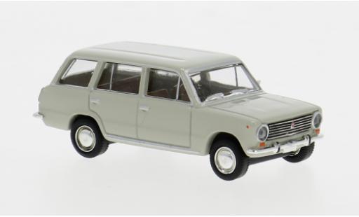 Fiat 124 1/87 Brekina Familiare grise 1966 1:87 miniature