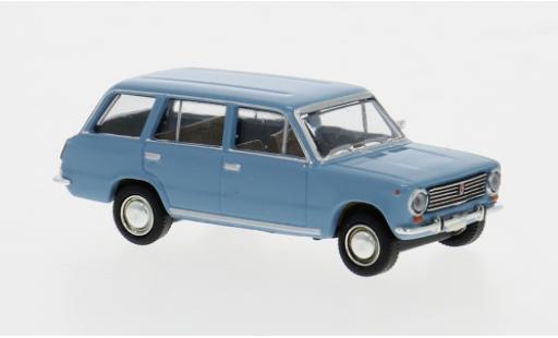Fiat 124 1/87 Brekina Familiare bleue 1966 1:87 miniature