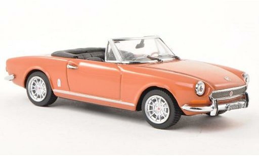 Fiat 124 Sport Spider 1/43 Vitesse BS marron 1970 miniature