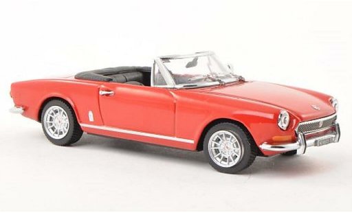 Fiat 124 Sport Spider 1/43 Vitesse BS rouge 1970 miniature