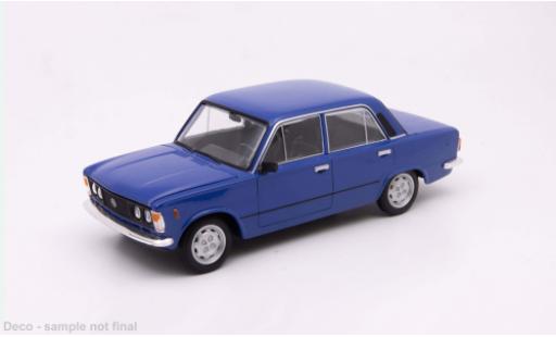 Fiat 125 1/24 Welly P bleue 1:24 miniature