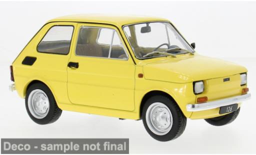 Fiat 126 1/18 MCG jaune 1972 1:18