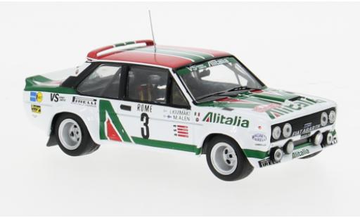Fiat 131 1/43 IXO Abarth Rally Monte Carlo 1979 #3 M.Alen/I.Kivimaki 1:43 miniature